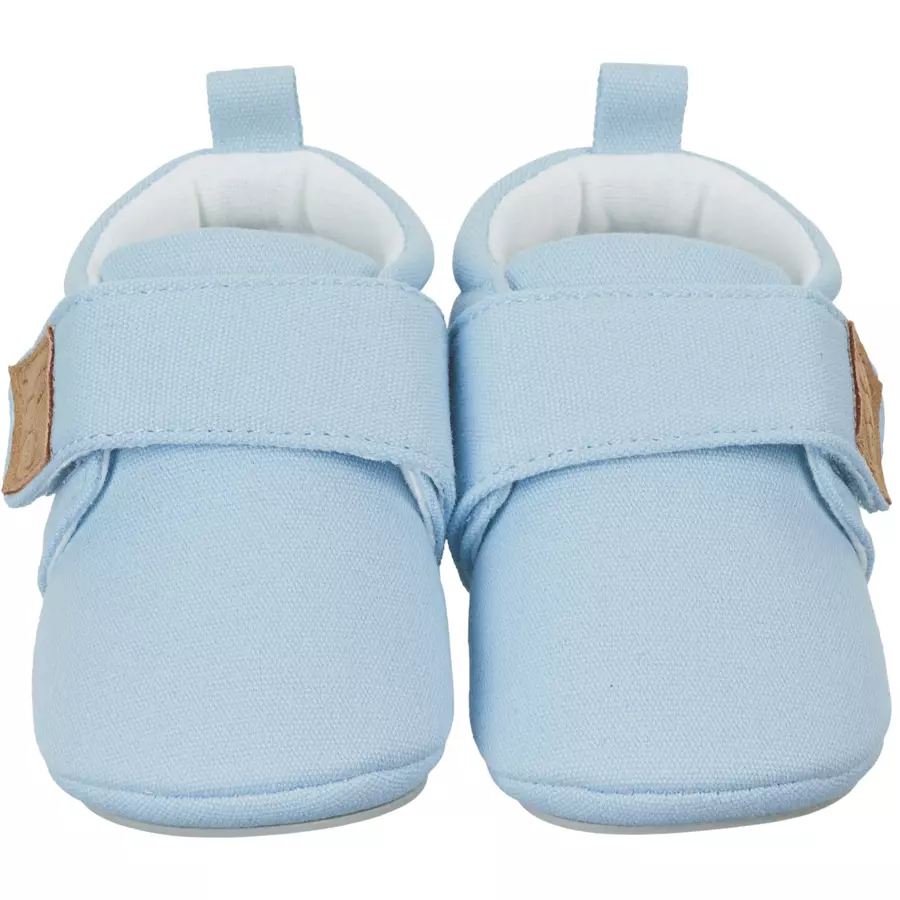 Sterntaler Baby-Krabbelschuh Uni hellblau