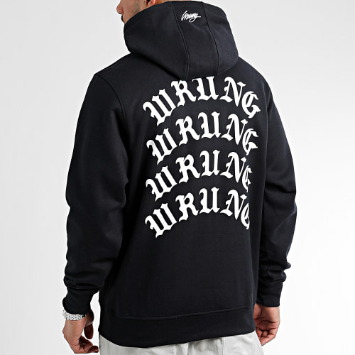 Sweat Capuche Independent Noir Blanc
