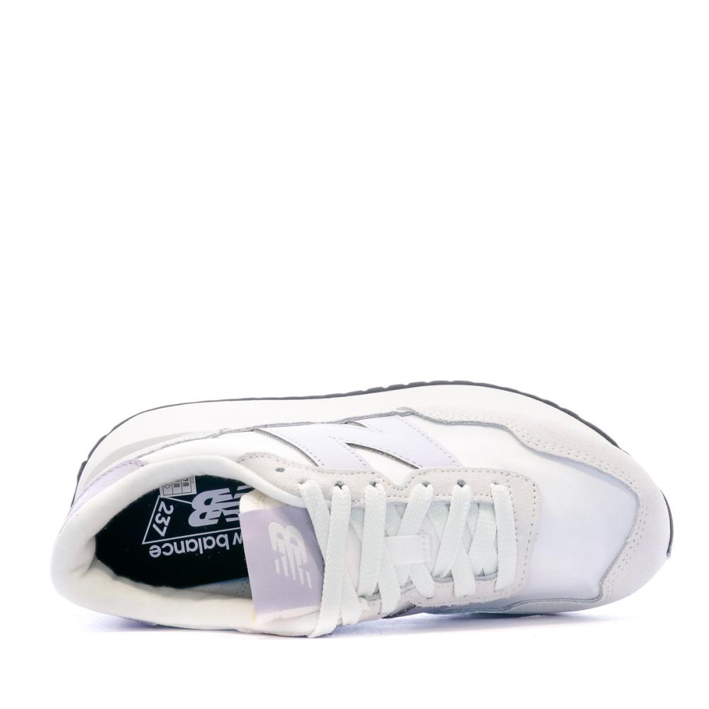 New Balance WS237 Baskets Blanche/Violet Femme New Balance