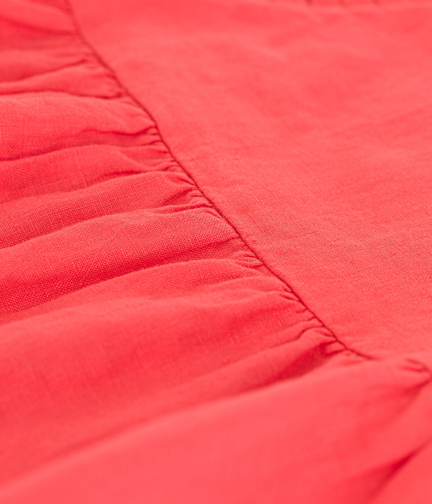 Robe sans manche bébé en lin