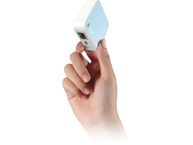 TP-Link Router TL-WR802N Ultra kleiner, mobiler Nano-Router für WLAN