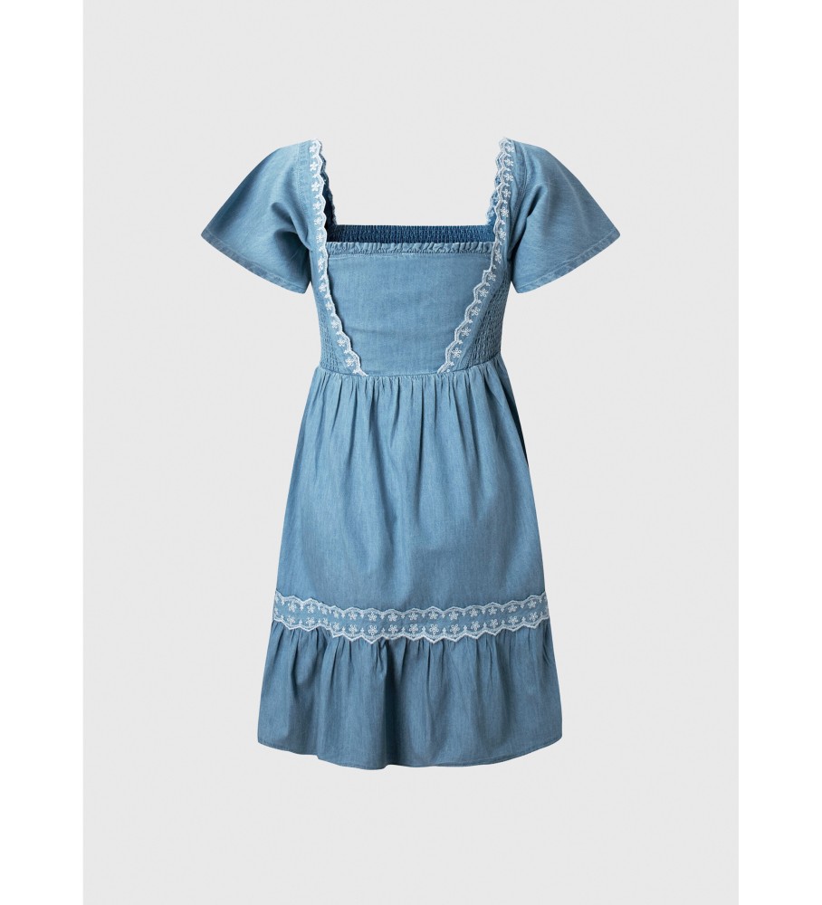 Vestido azul Pepe Jeans Adele