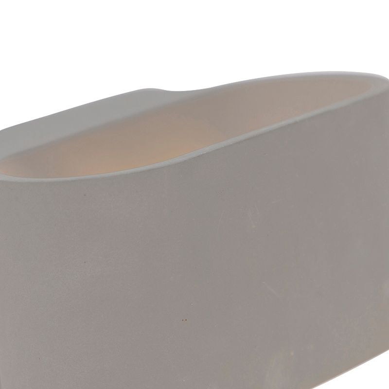 Smart wandlamp beton met lichteffect incl. Wifi G9 - Arles