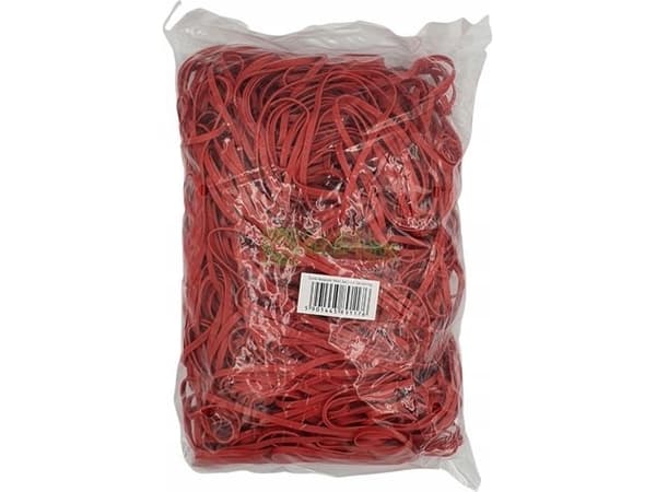 Pullman Gummibånd Ø 100mm, brede, forskjellige farger, 1kg