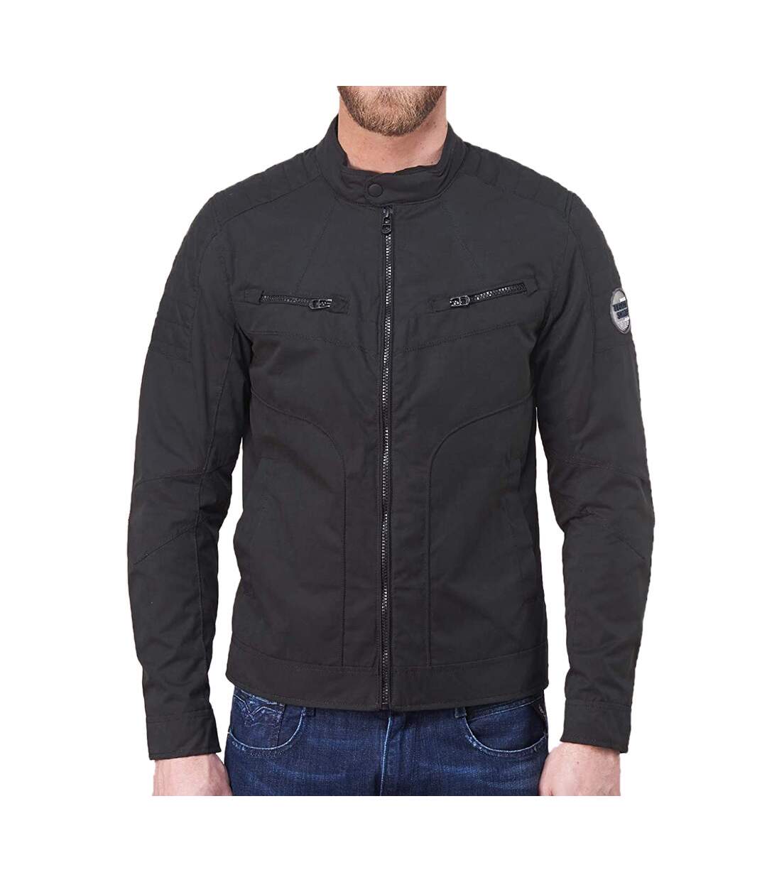 Veste Noire Homme Teddy Smith Benoit