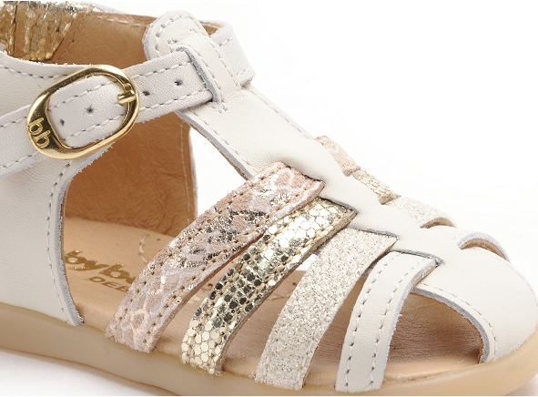 Babybotte nu pieds bebe guppy blanc