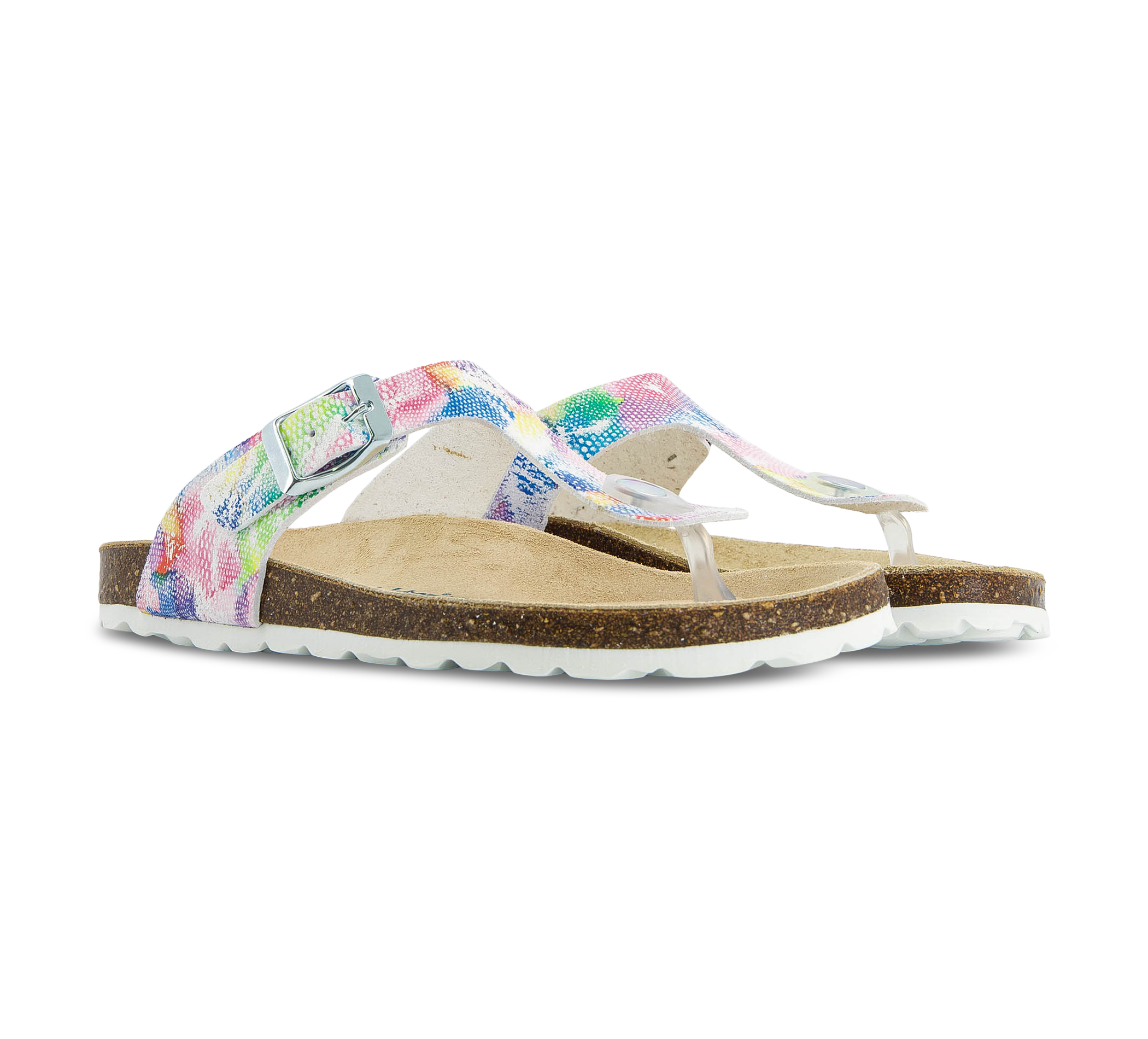Richter Offene Hausschuhe weissmulticolor
