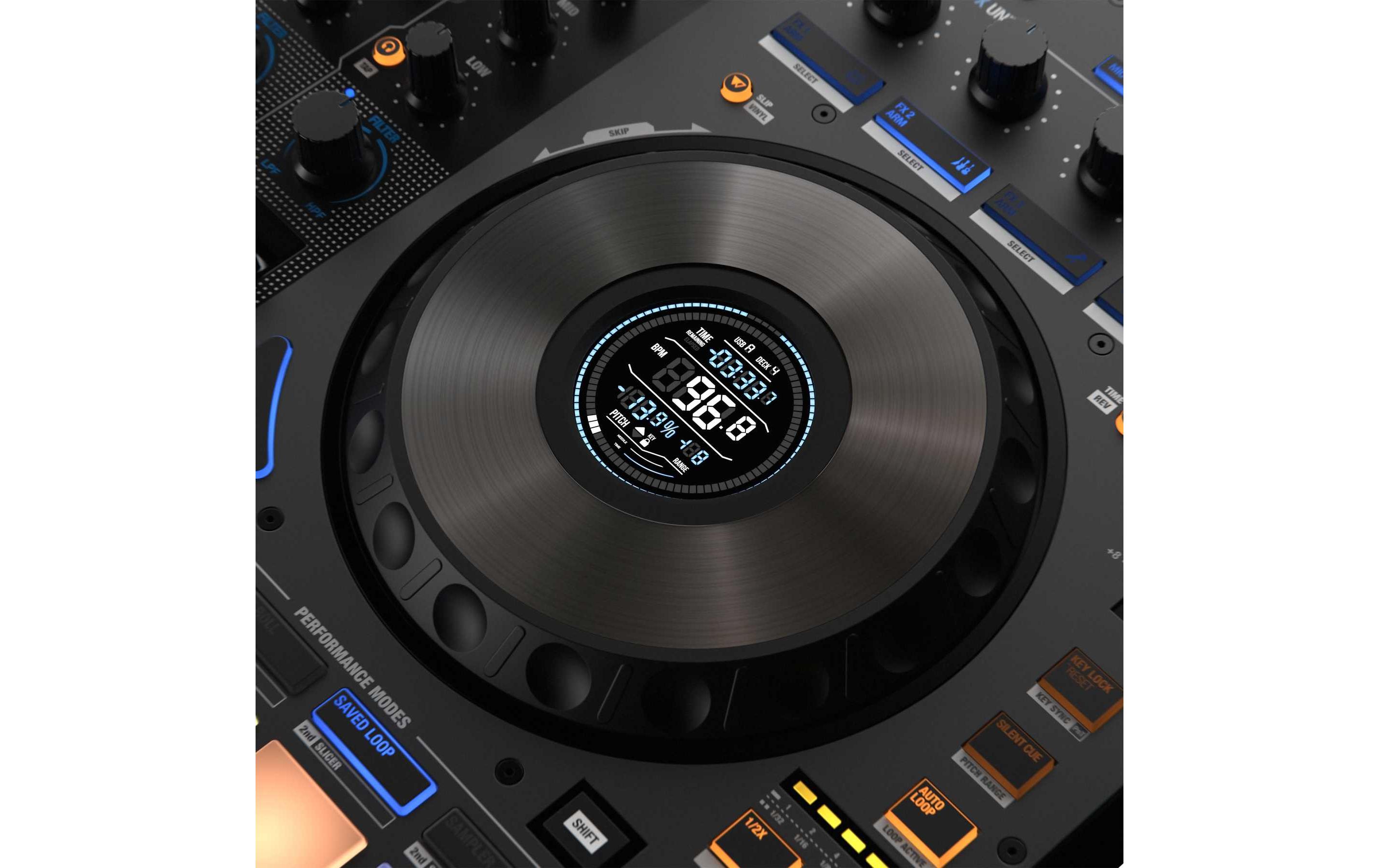 DJ-Controller Mixon 8 Pro<br>4-Kanal Hybrid DJ Controller