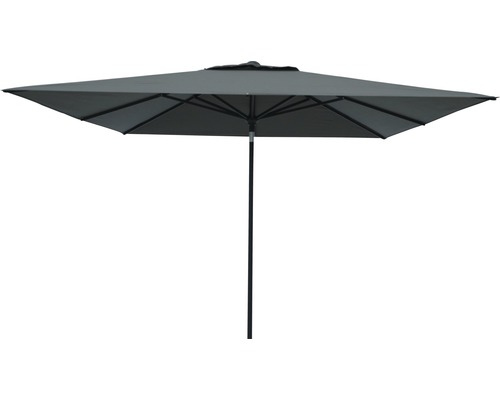 Parasol, zweefparasol Sarry Soluna 250 x 250 cm, polyester (PES), donkergrijs