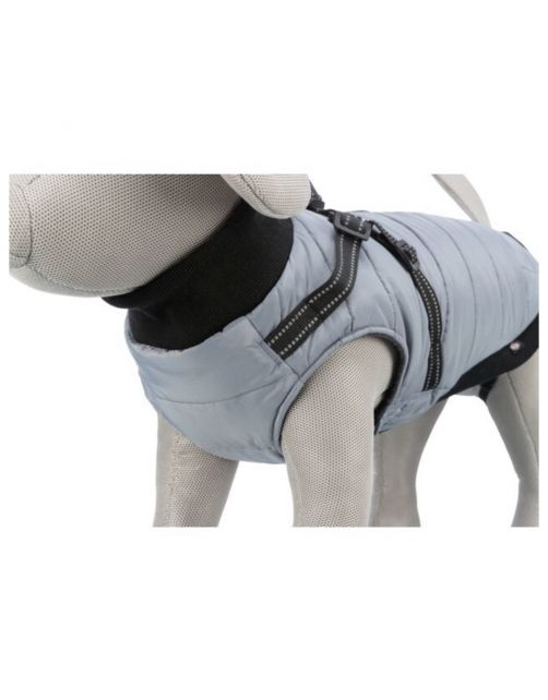 Trixie Jas Pontis Met Tuig Grijs - Hondenkleding