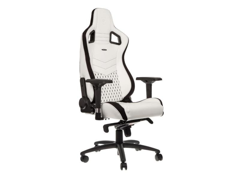 noblechairs Gaming-Stuhl EPIC Weiss Besonders bequemer Computersessel, Mercedes-AMG Petronas Motorsport Edition