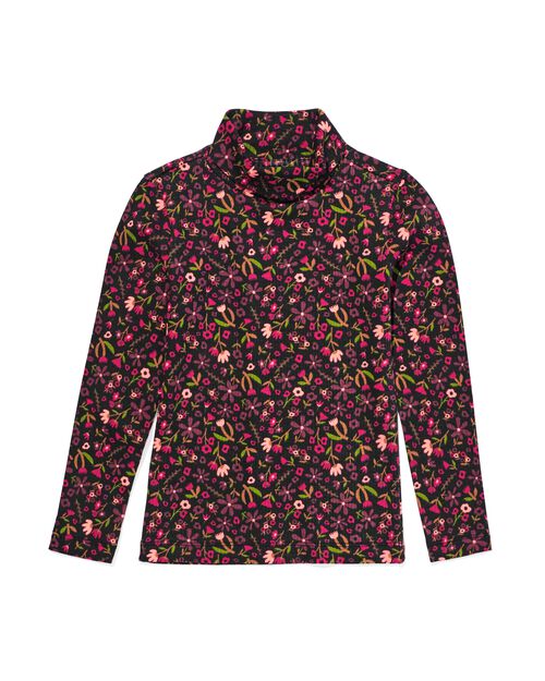 t-shirt enfant côtelé avec col rouge