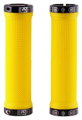 Paire de Grips SB3 Kheops Jaune/Noir