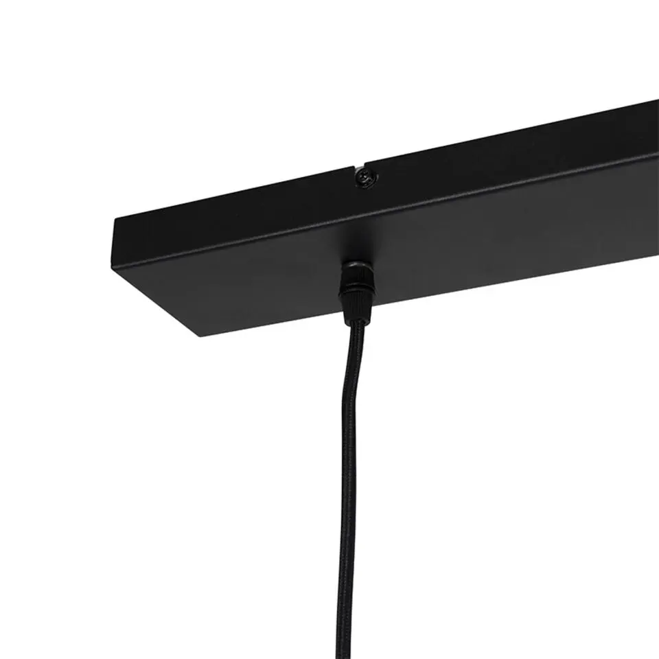 Qazqa hanglampen magnax zwart e27