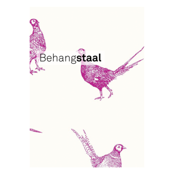 Behangstaal vliesbehang Joules Flirty Fazant Roze (dessin 118551)