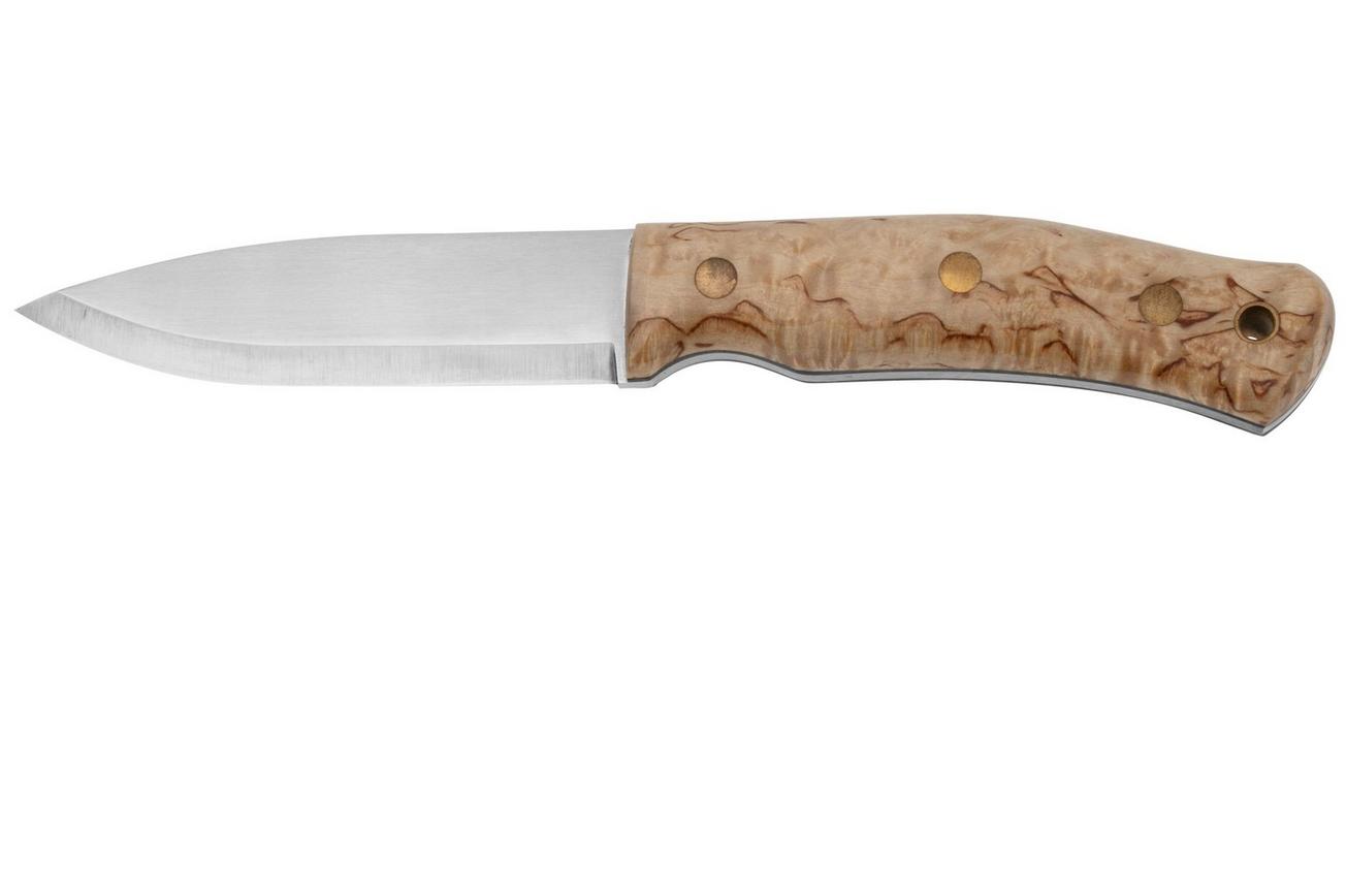 Casström No. 10 Swedish Forest Knife Curly Birch, K720 Scandi Grind 13124 bushcraftmes