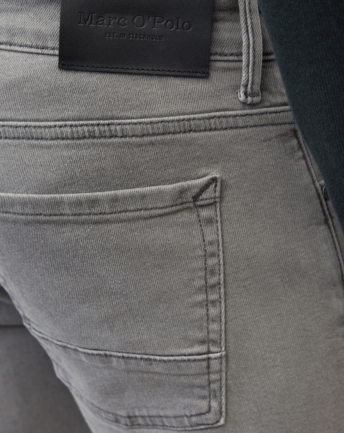 Marc O'Polo Jean droit Sjobo 5 poches gris