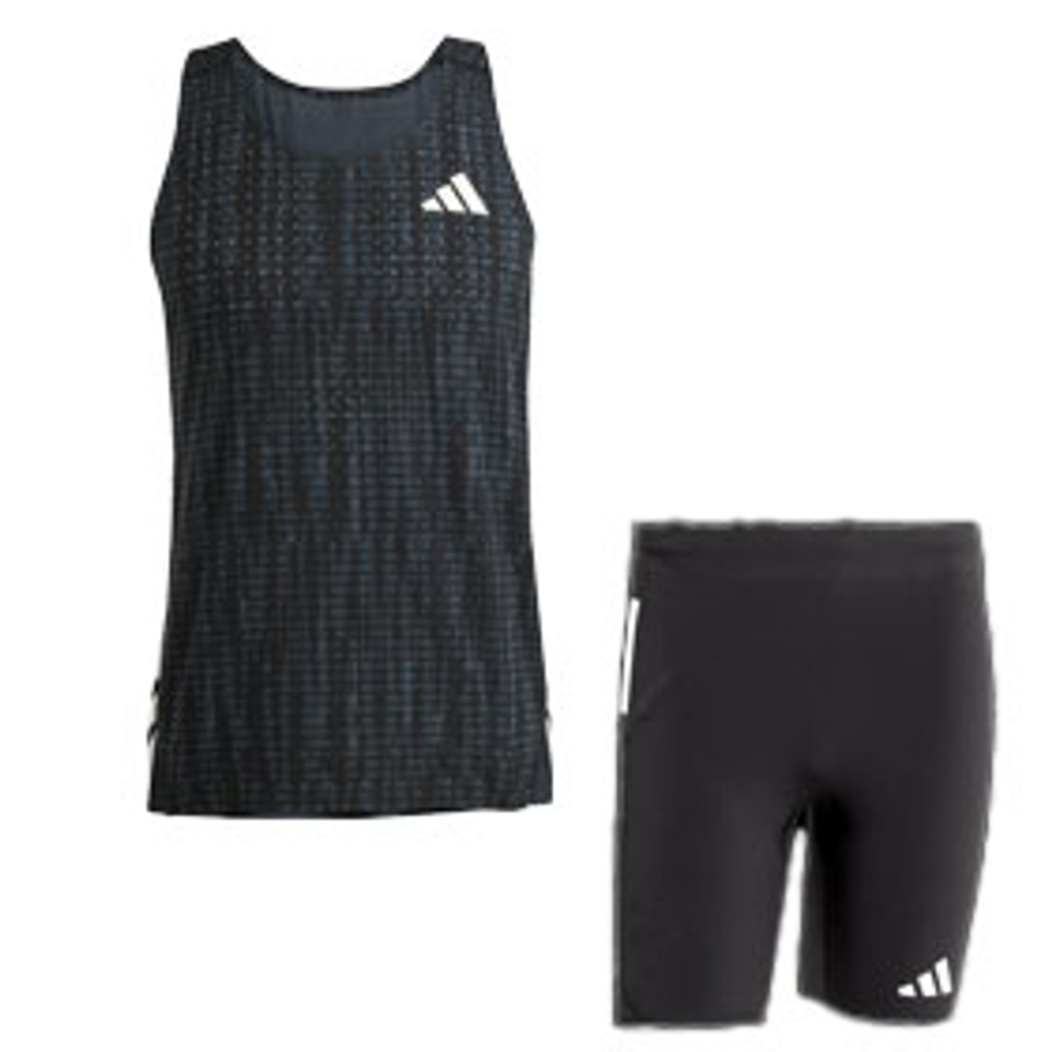 adidas Adizero Singlet Korte Legging Set Heren