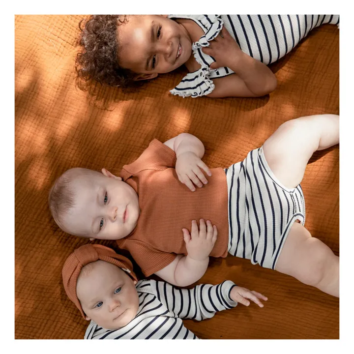 Minimalisma Bloomer Bobbi Soie | Bleu marine