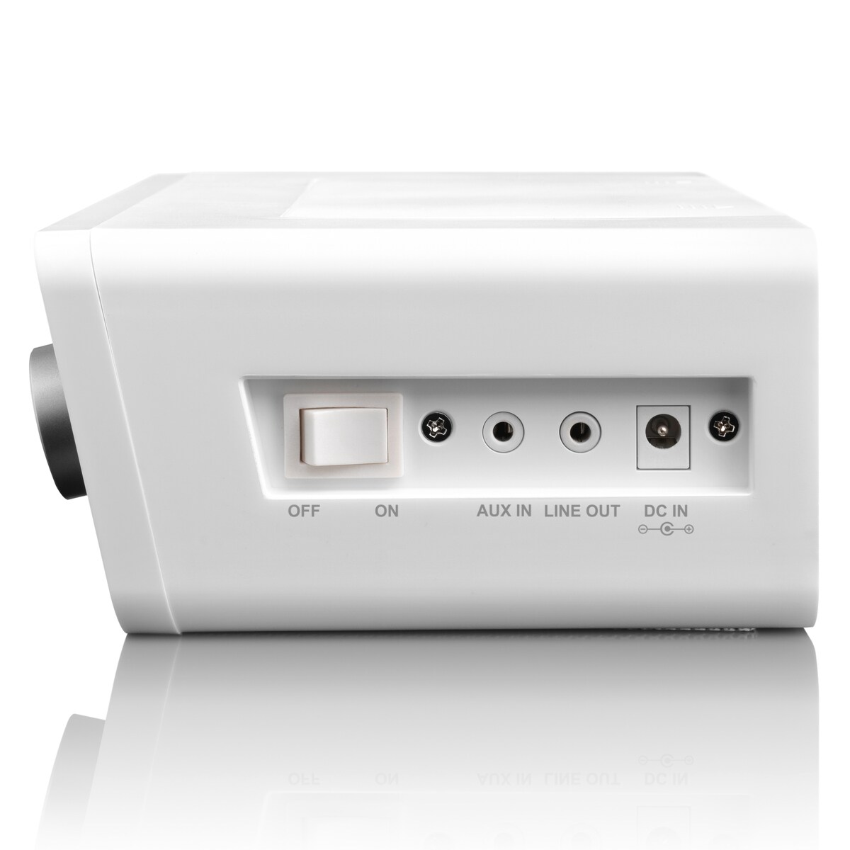 LENCO KCR-2014 Internet Küchenradio mit FM, weiß