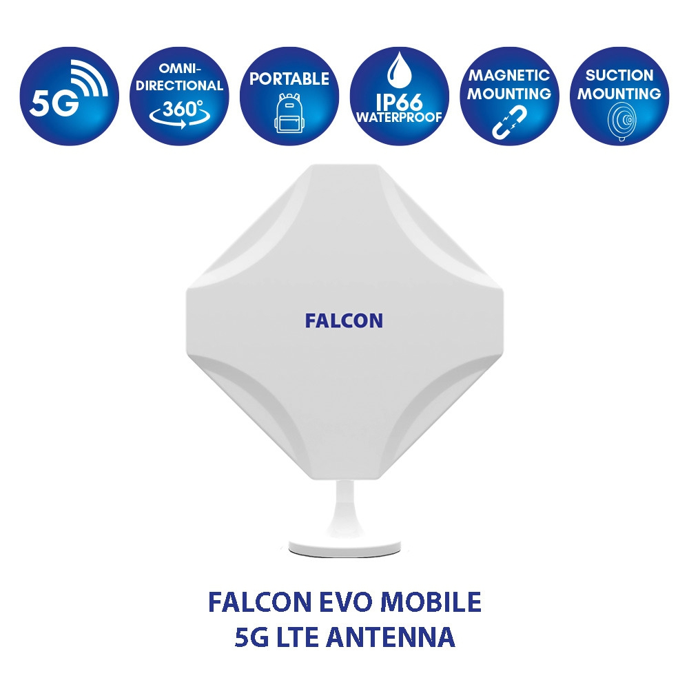 Falcon DIY 5G LTE tragbare Internet Fensterantenne mit mobilem 300 Mbit/s 4G Router