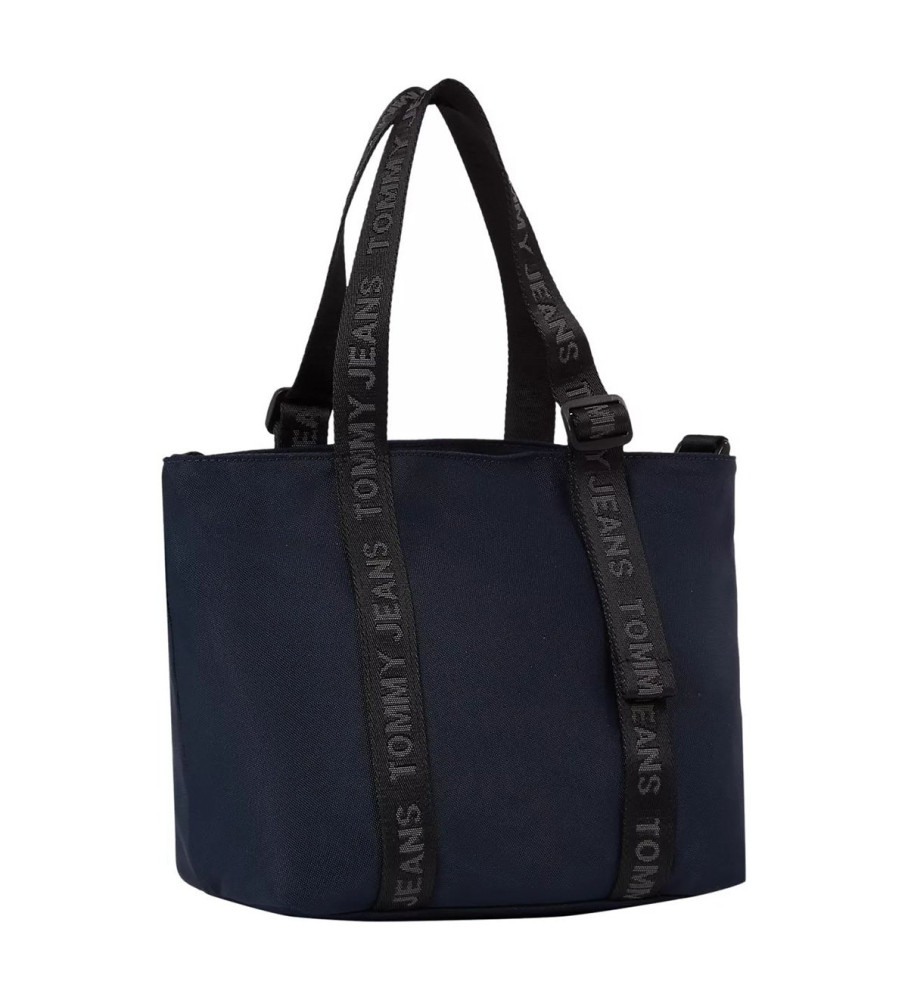 Bolsa tote essencial Tommy Jeans com detalhe azul-marinho