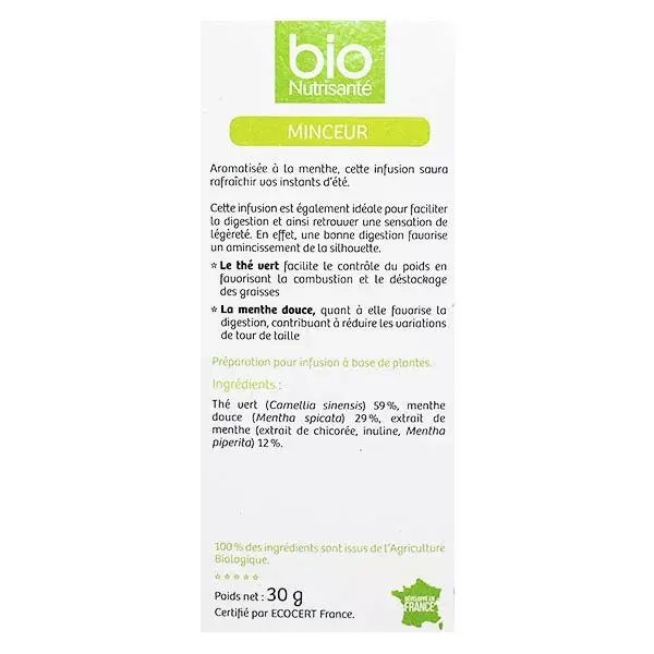 Vitavea - BioNutrisanté - Infusion froide Minceur - 20 sachets