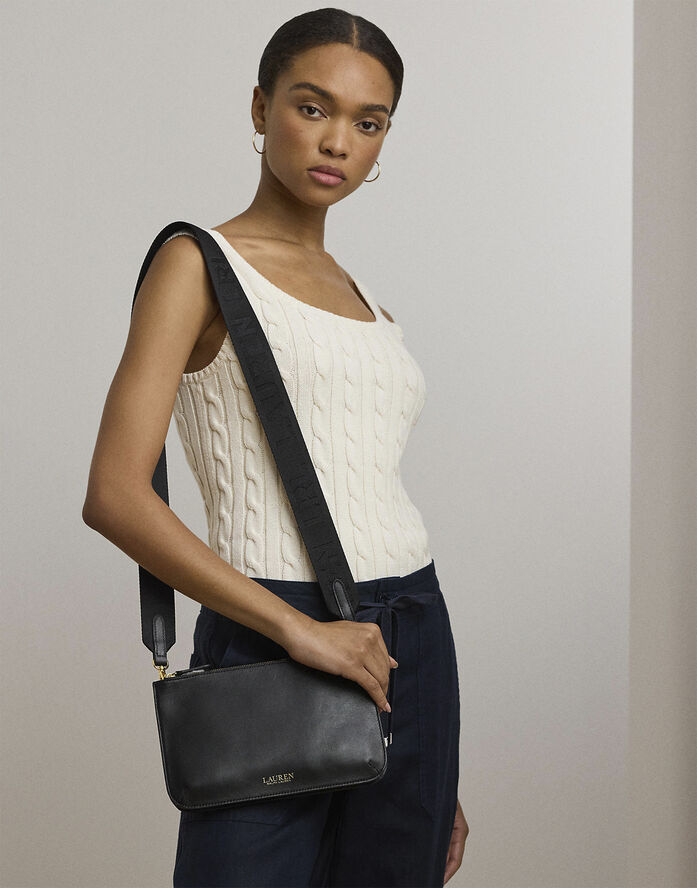 Lauren Ralph Lauren NTRL SMTH/WEB-LANDYN-CXB-MED Black
