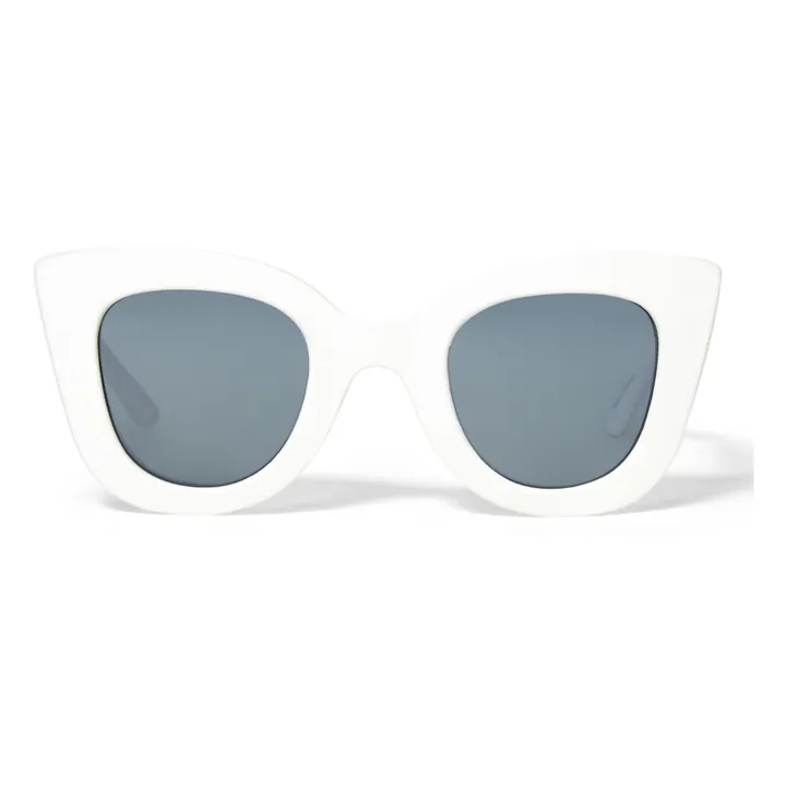 Sons + Daughters Lunettes de Soleil Cat Cat  | Blanc