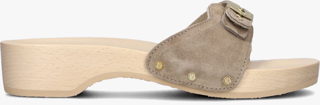 SCHOLL beige scholl slippers pescura heel