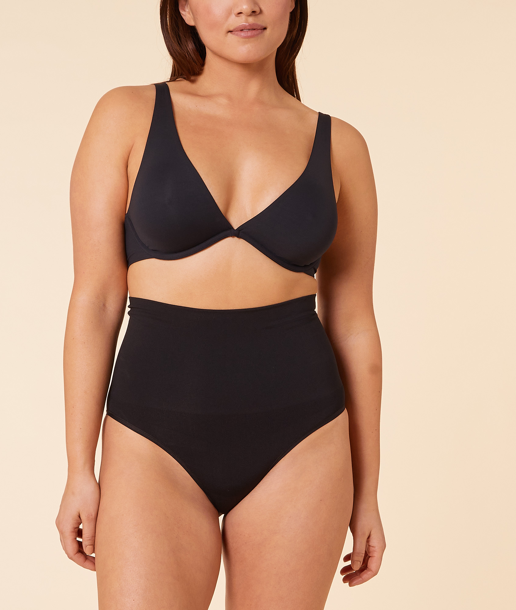 Culotte gainante taille haute - Maintien médium