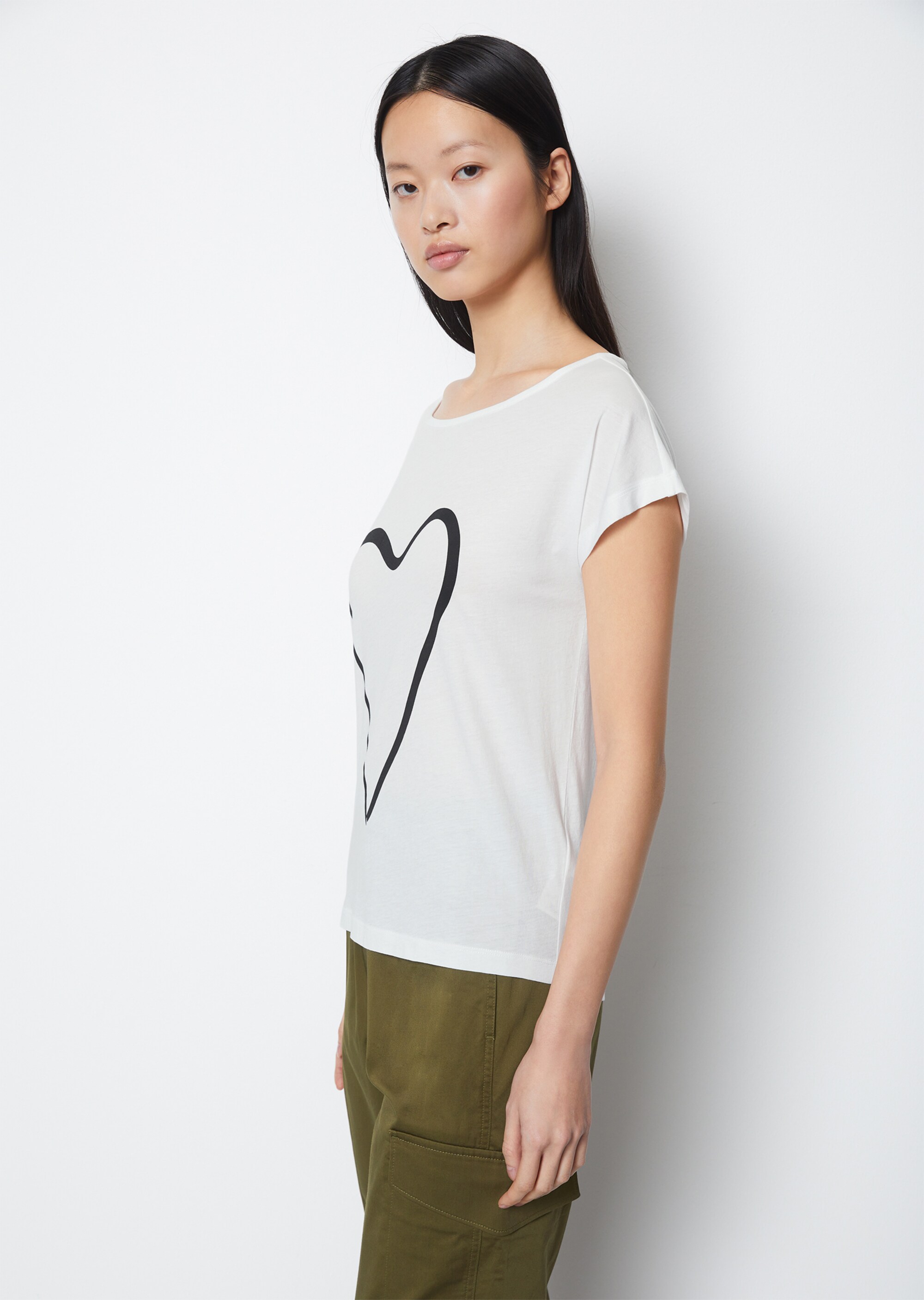 T-Shirt regularaus softem Single Jersey