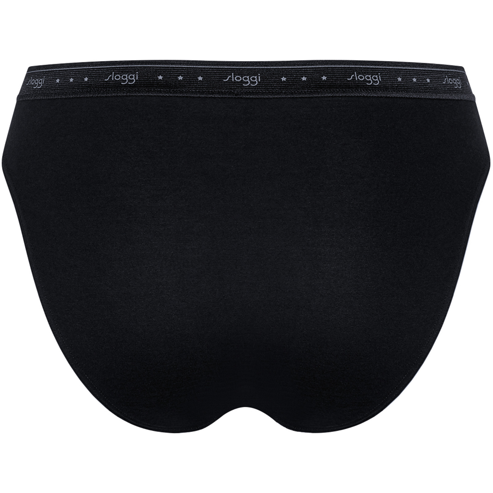 Sloggi 24/7 Damen-Slip Tai, 3er-Pack 40, schwarz