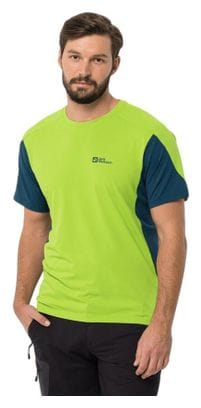 T-Shirt Technique Jack Wolfskin Narrows T Vert