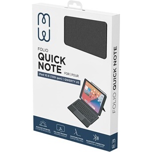 Clavier pour tablette Mw Etui Qwerty US MW Quick Note iPad 10.9 (2022 - 10th Gen)