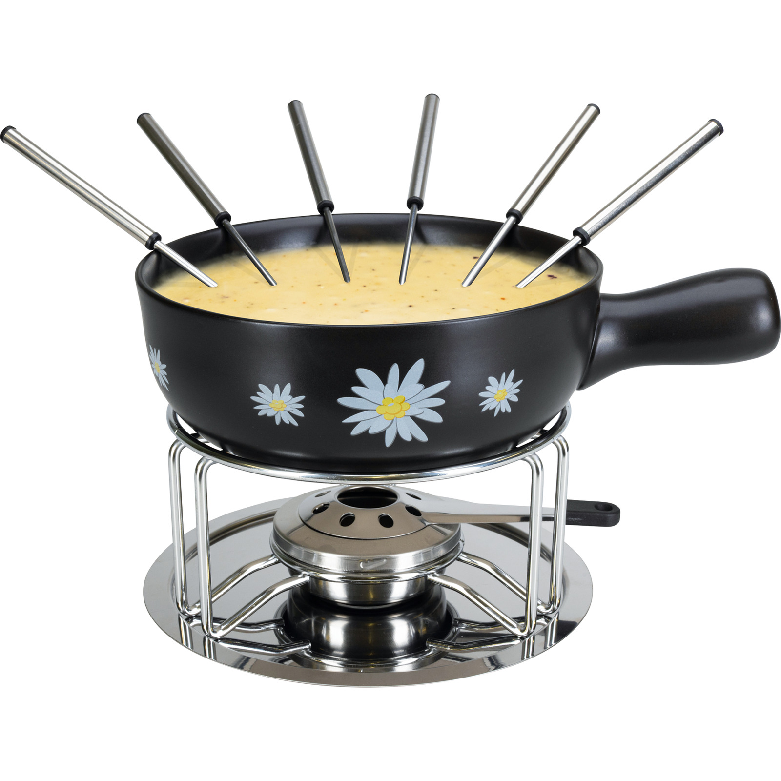 Nouvel Käsefondue Edelweiss 9-teilig