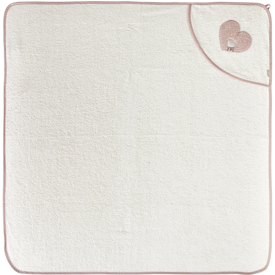 Sterntaler Kapuzen-Badetuch 100 x 100 cm Emmi Girl ecru