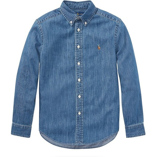 Køb Polo Ralph Lauren Skjorte Dk Blue