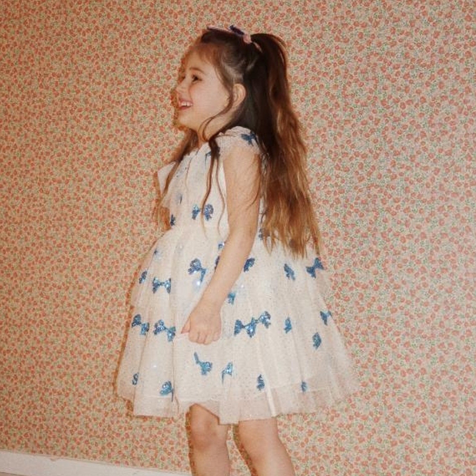 Kleid Yvonne Fairy Bowie Blue