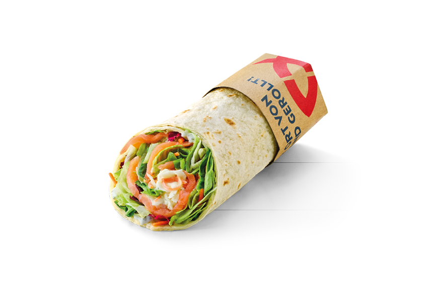 Räucherlachs-Wrap