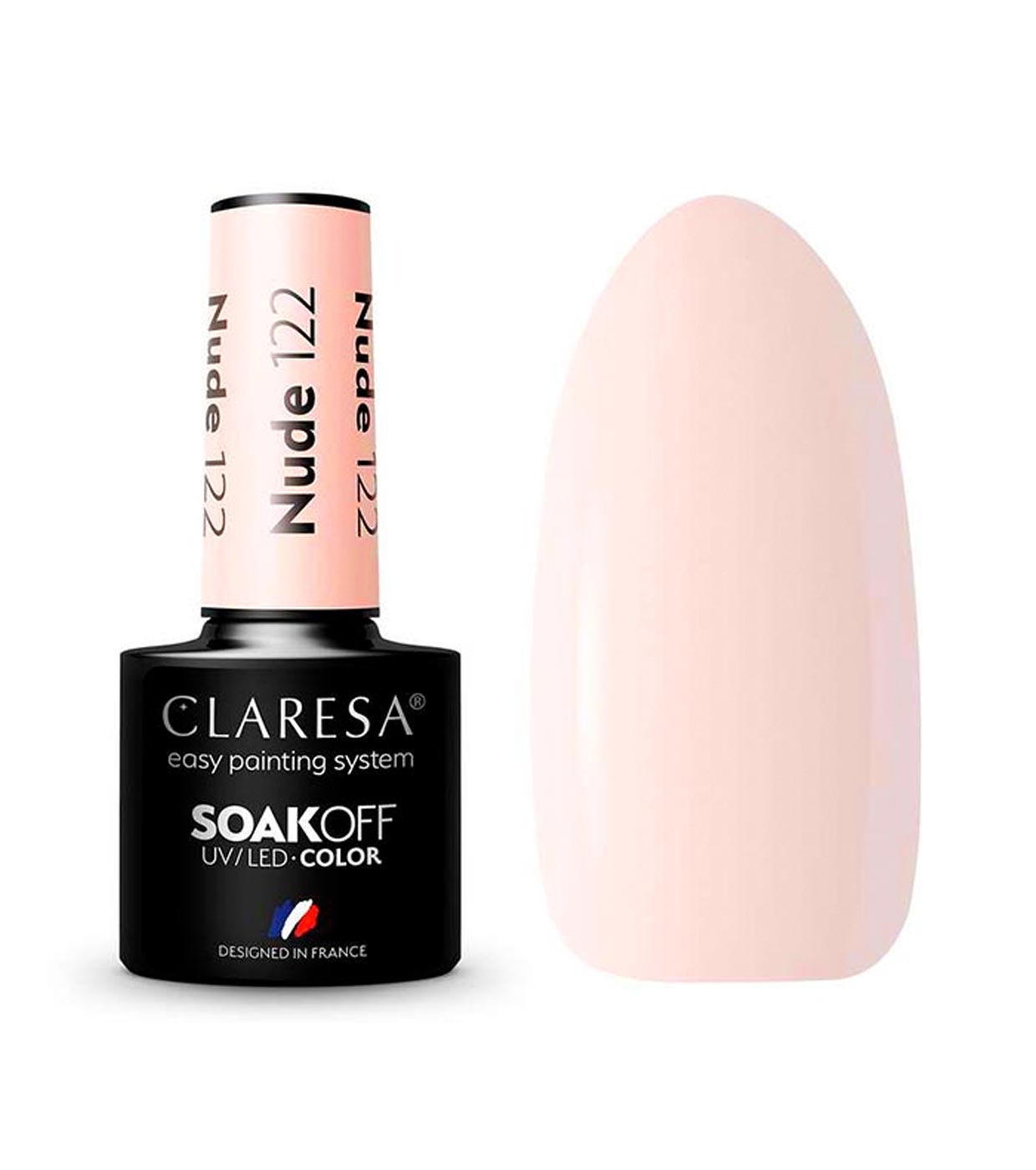 Claresa - Esmalte semipermanente Soak off - 122: Nude