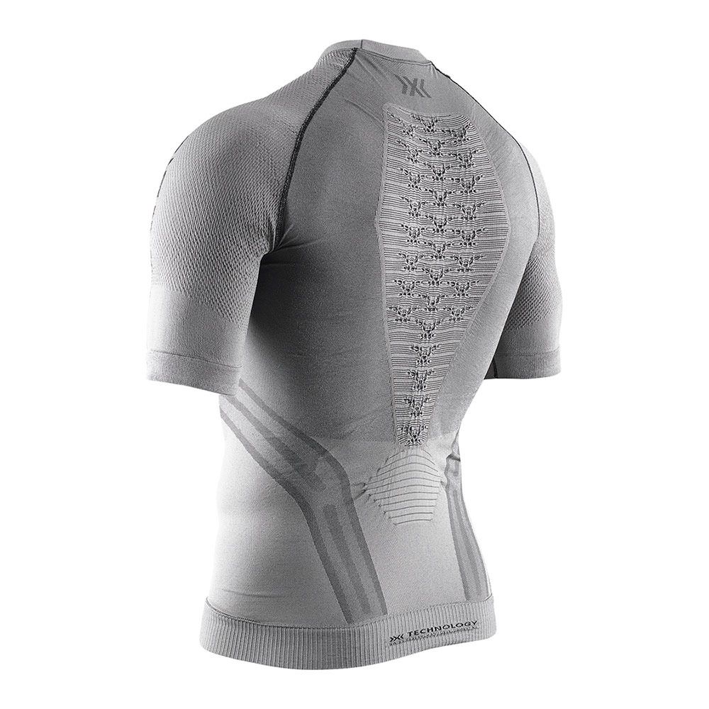 X-Bionic FENNEC 4.0 RUNNING - Sous-couche Homme anthracite/silver