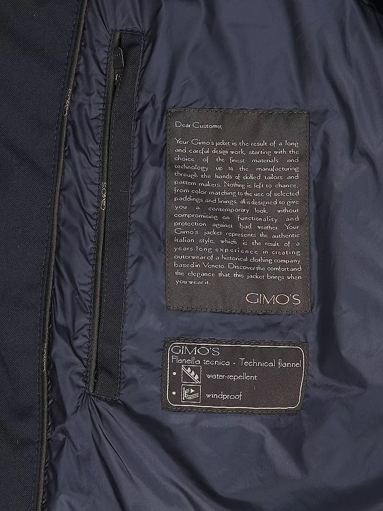 GIMO'S Parka dunkelblau