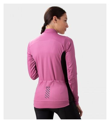 Maillot Manches Longues Femme Alé Fondo 2.0 Rose