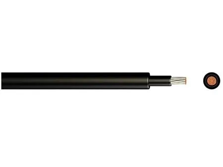 Enkeltleder halogenfri kabel 1x4mm2, Farve: sort, R100 - (100 meter)