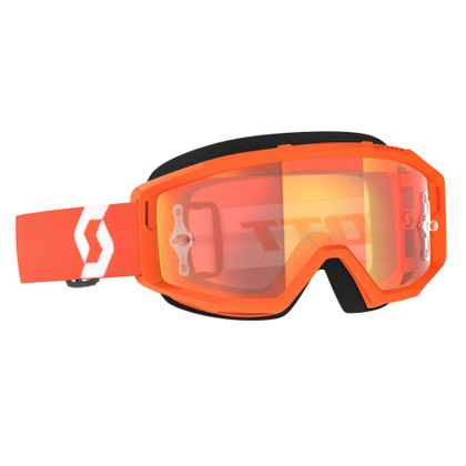 Masque cross Scott PRIMAL - ORANGE 2023 - Orange / Blanc