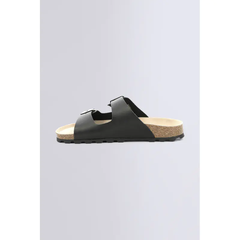KICK ELK NOIR SANDALES Cuir Femme