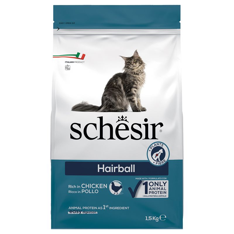 Schesir Original Hairball poulet pour chat