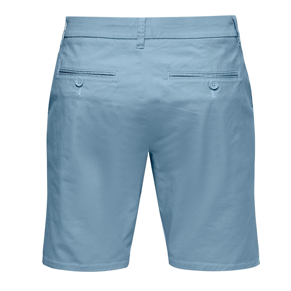 Only & Sons Short Chino Bleu Homme ONLY & SONS 22018237