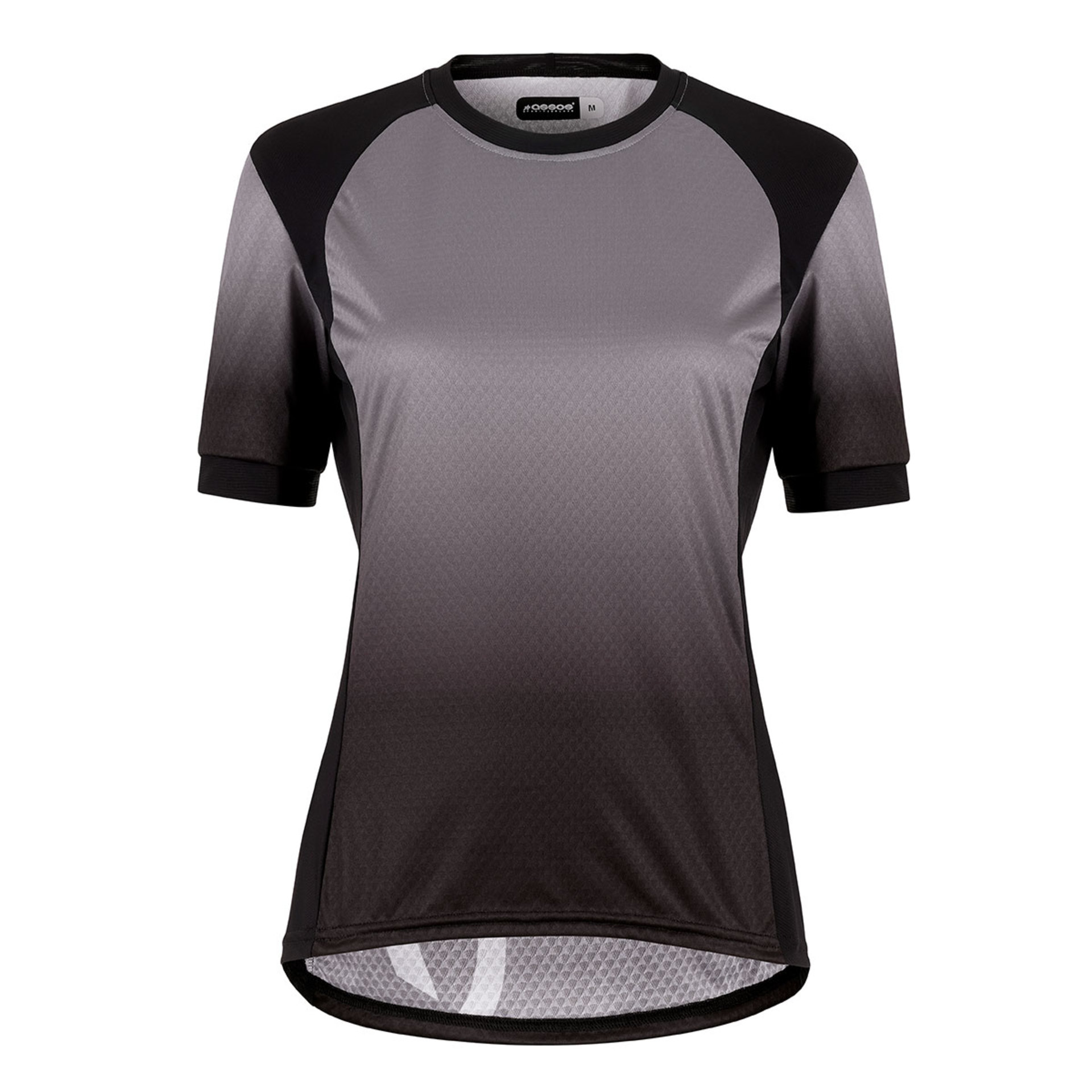 Assos Trail T3 MTB Fietsshirt Korte Mouwen Grijs/Zwart Dames